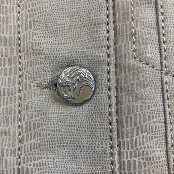 (NWT) Danier/Blink Tan Genuine Leather Jacket - Picture 13 of 16